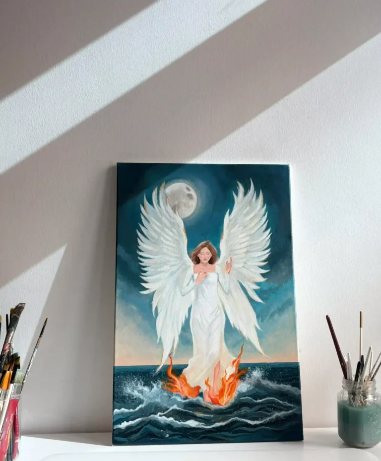 custom acrylic painting in uae commission 1